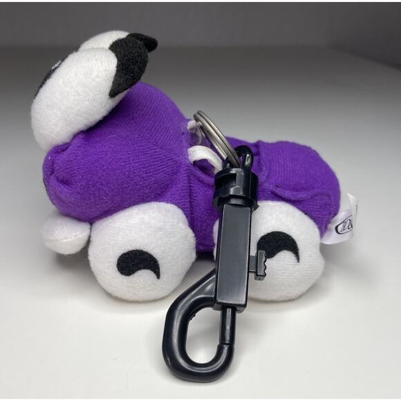 Vintage 1998 Putt Putt Plush Keychain Mini 4” Purple Car Humongous BD&A With Tag - Picture 2 of 12